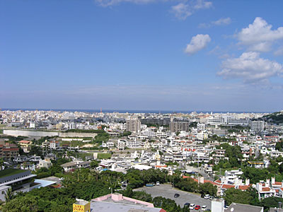 ベランダからの景色